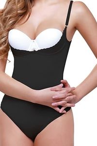 Vedette Ref: 107 Underbust Boster Bodysuit In Bikini/Faja 100% Colombiana.
